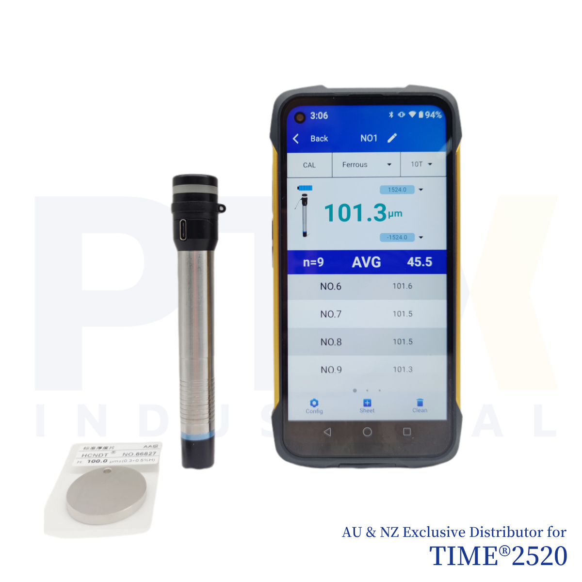 TIME®2520 Coating Thickness Gauge