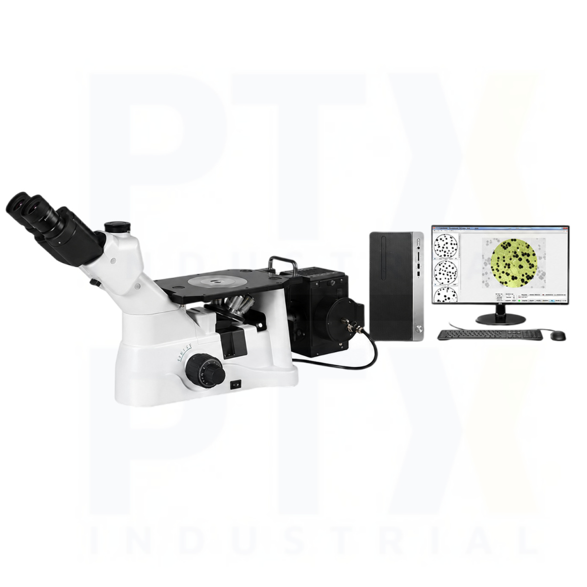 TIME 30MW Digital Trinocular Inverted Metallurgical Microscope