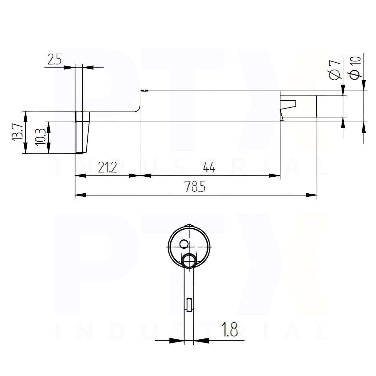 TS131 Pickup for Extra Deep Groove Measurement