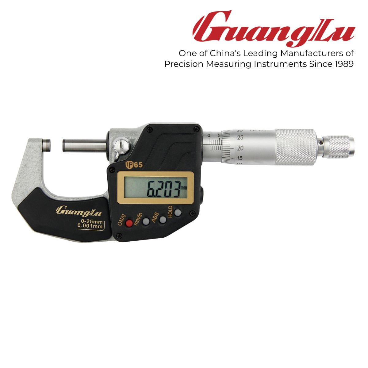 Guanglu IP65 Digital Micrometer